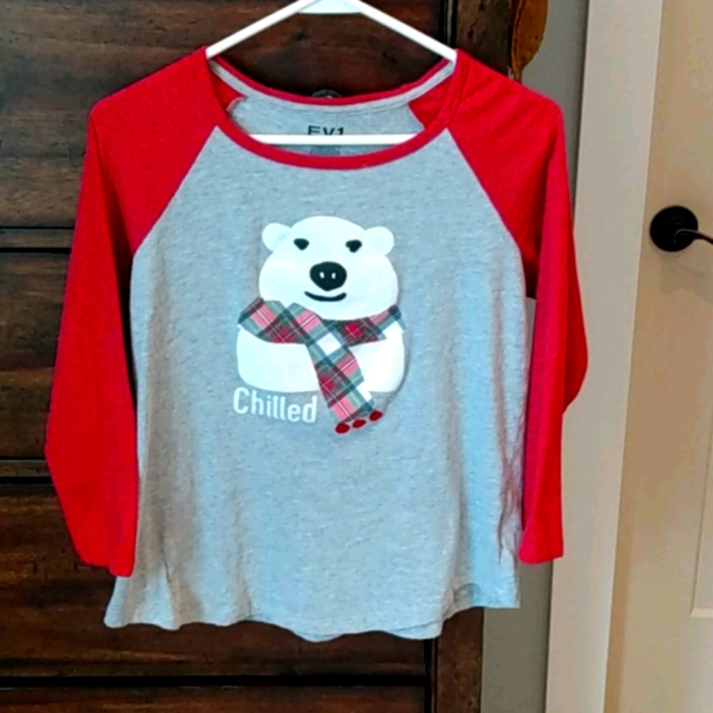 Polar bear long tee